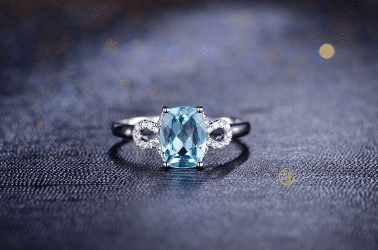 Berühmte Aquamarine, farbe bedeutung