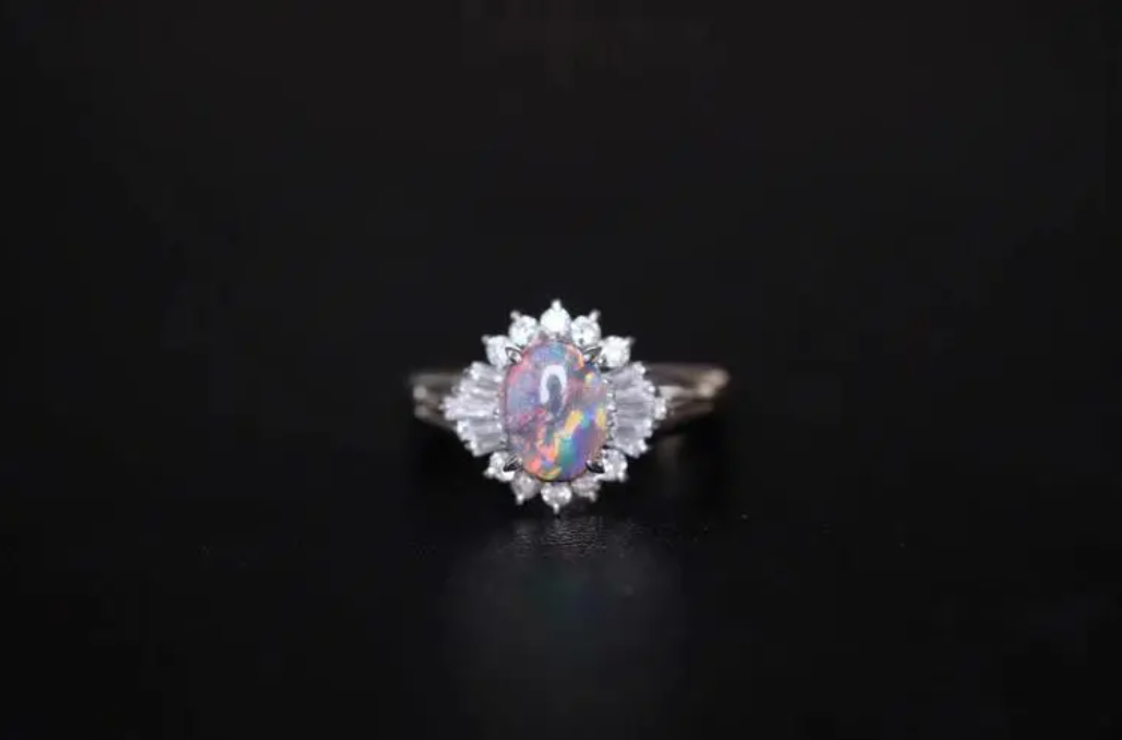 Opal in Ring